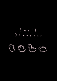 Small Dinosaur 2 /black pink