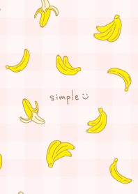 Banana cute check17 from Japan