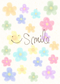 大人水彩お花4-スマイル30-
