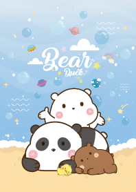 น้องหมี&น้องเป็ด ใต้ทะเล คิ้วตี้