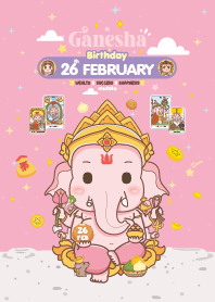 Ganesha x February 26 Birthday