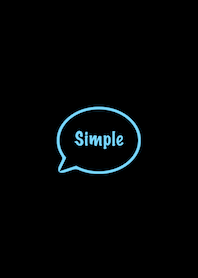The Simple Speech bubble No,1-B25