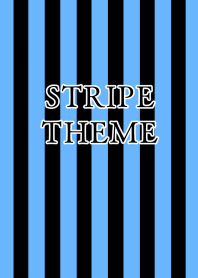 STRIPE THEME/BLACK&BLUE