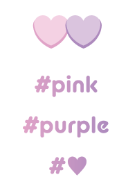 #pink #purple #heart