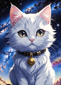 Night Moon Star Cat 106481
