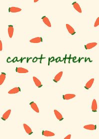 carrot pattern (orange)