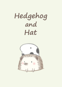 Hedgehog and Hat* -Chinanago- green