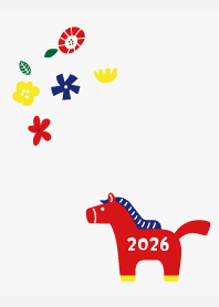 Smiling Horse01 on white