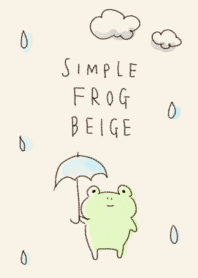simple Frog beige Theme