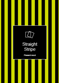 Straight Stripe -Green&Black