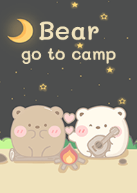 Bears go to camping!