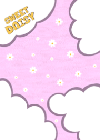 甜美的粉色雛菊花園