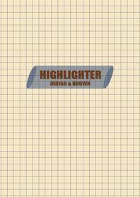 HIGHLIGHTER (INDIGO BROWN ver)