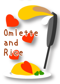 Omlette and Rice