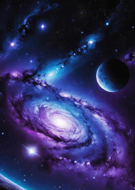 Mountain, Sea, and Moonlit Night Bc7763