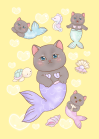 cutest Cat mermaid 126