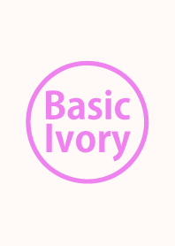 Basic Ivory Purple