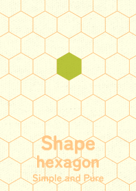 Shape hexagon Citron YEL
