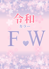 F&W-Attract luck-Reiwa color-Initial
