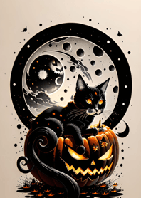 halloween cat 6F32eD