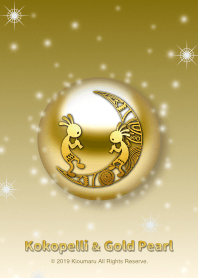Kokopelli and Gold pearl