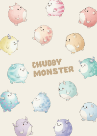 Chubby monster_green1