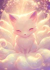 櫻花夢境治癒的九尾狐王❤️