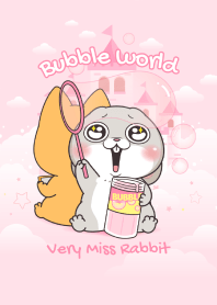 【主題】好想兔-泡泡世界