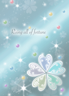 運気を上げる 四葉クローバー レインボー Line 着せかえ Line Store