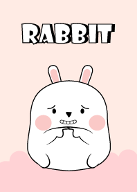 Love Cute Cute White Rabbit