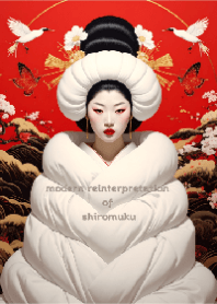 radically redesigned "shiromuku"
