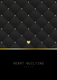 HEART QUILTING-GRAY BLACK 10