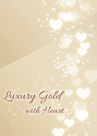 Luxury Gold with Heart