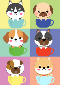 Dog In a Cup Theme