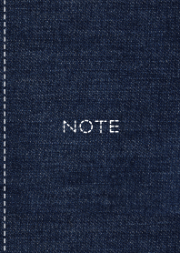 The simple dark blue note theme
