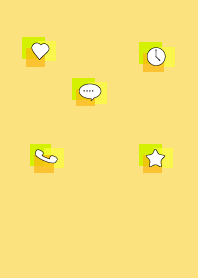 シンプル黄色系-1（yellow）