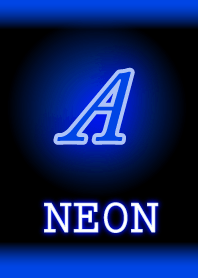 A-Neon Blue-Initial