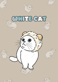 whitecat2 - tan
