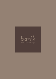 Earth / シンプルブラウン