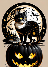 halloween cat 2aD991