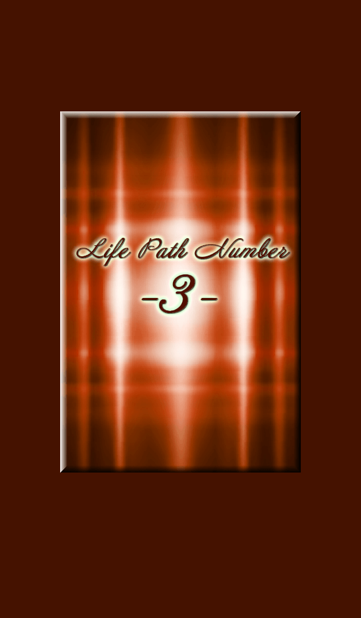 Life Path Numbers -3-Brown