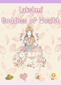 พระแม่ลักษมี ปีมะแม โทนม่วง