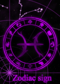 双鱼座星图 ver. Purple 2021