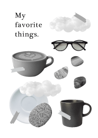 Favorite things_black and white