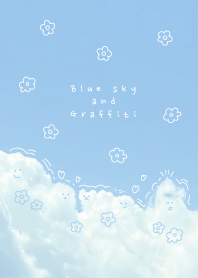 Blue sky and graffiti_05