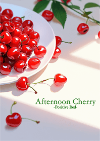 Afternoon Cherries - An Energizing Red-
