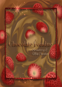 苺チョコフォンデュ