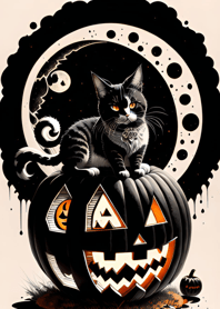 halloween cat 9A8bA8