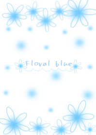 *Floral blue*