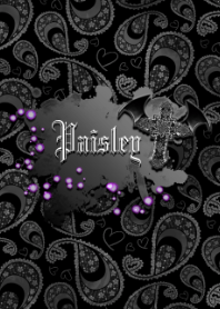 Paisley -Black-